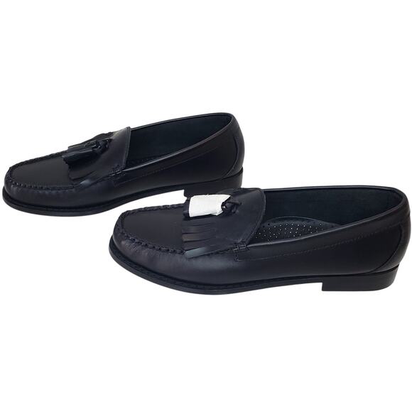 Brooks Brothers Other - NWOB Brooks Brothers Men's Size 11.5 D Black Leather Tassel Kiltie Loafers